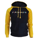 2019 otoño sudaderas con capucha moda nuevos pulóveres hombres amigos sudaderas impresas Casual Harajuku chándal suelto hombre Streetwear Tops