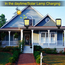 KSIJEH LED Solar Light Outdoor Solar Lamp Solar Powered Sunlight Waterproof PIR Motion Sensor Street Light For Garden Decoration