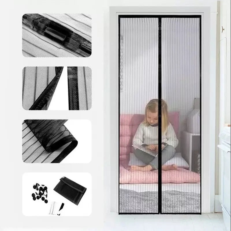 5Size Summer Anti Mosquito Insect Fly Bug Curtains Magnetic Net Automatic Closing Door Screen Kitchen Curtain Drop Shipping