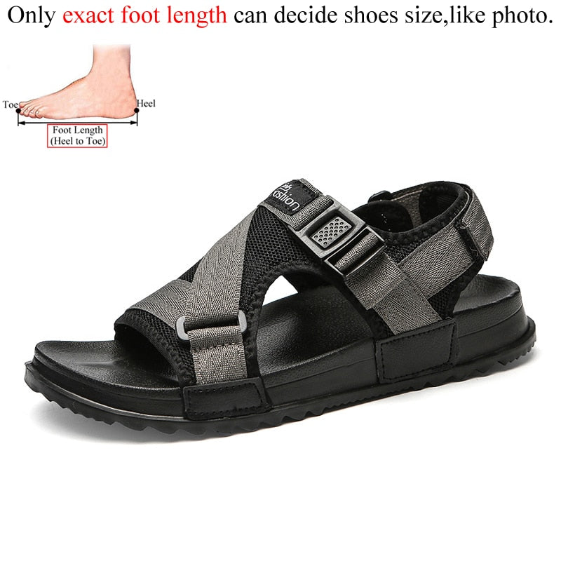 Casual Herren Sandalen Sommerschuhe Jungen Sandale Herren Sandalen Outdoor Atmungsaktiv Komfort Slip On Plus Big Size 48 49 Alias ​​Hombre