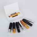 50 Pcs/Lot 10ml Packing Box Essential Oil Bottle Stainless Steel Roller Ball Bottle Perfume Glass Bottle Travel Cosmetic