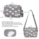 Neue Art Wasserdichte Wickeltasche Große Kapazität Mama Reisetasche Multifunktionale Mutterschaft Mutter Baby Kinderwagen Taschen Organizer