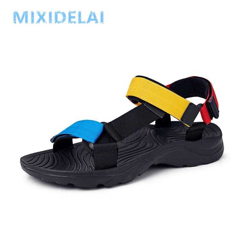 2022 nuevas sandalias para hombre, chanclas antideslizantes de verano, zapatillas de playa para exteriores de alta calidad, zapatos casuales, zapatos de hombre baratos, zapatos de agua