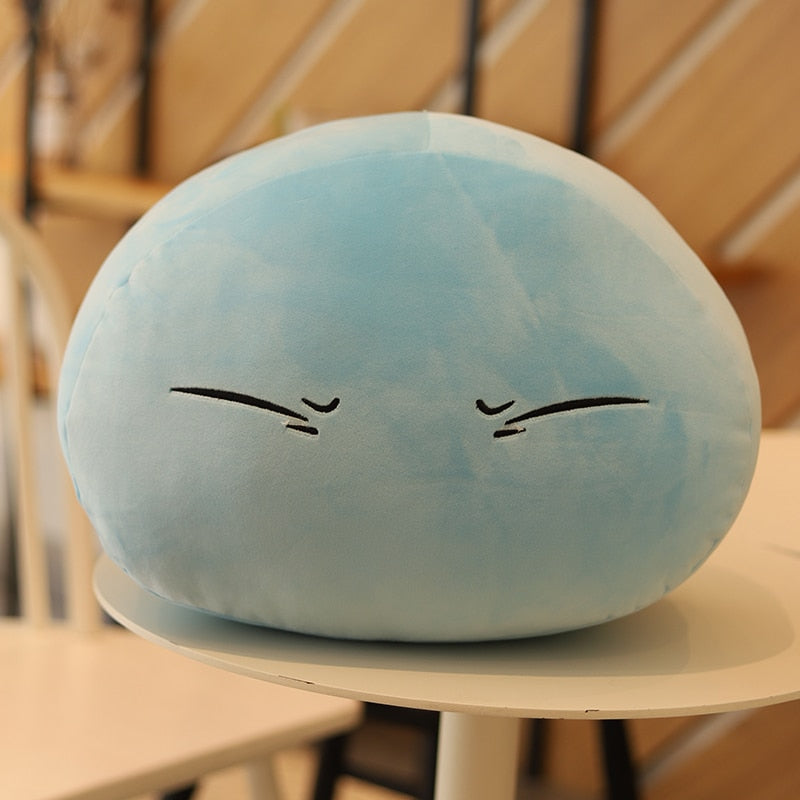 Juguetes de peluche Rimuru Tempest Anime That Time I Got Reencarned as a Slime Throw Pillow Cojín trasero Regalo suave para niños y bebés