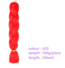 Black Star Hair Ombre Jumbo Extensiones de cabello trenzado Trenzas retorcidas de 24 pulgadas Fibra de cabello sintético para trenzado retorcido para mujeres