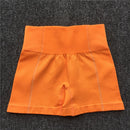 Conjunto de Yoga para mujer, traje deportivo sin mangas, ropa de entrenamiento para gimnasio, Sujetador deportivo para Fitness, pantalones cortos de cintura alta, ropa deportiva de 2 piezas sin costuras Utra