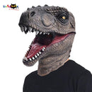 Eraspooky Realistische Jurassic Dinosaurier Cosplay Tyrannosaurus Latex Maske Halloween Kostüm Requisiten Für Erwachsene Festival Party Kopfbedeckungen