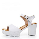 GKTINOO New Summer Women Sandals Shoes 2023 Thick With OL Korean Summer Sandals Large Size Genuine Leather Women Shoes Sandals