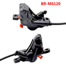 SHIMANO DEORE M6100 2 piston M6120 4 piston Brake MTB Mountain Bikes Hydraulic Disc Brake MTB BR BL-M6100 DEORE Brake Left Right