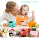 LMETJMA Quick Pull Manueller Gemüsehacker Hand Pull String Food Fleischwolf Slicer Küche Knoblauch Zwiebel Chopper Cutter KC0323