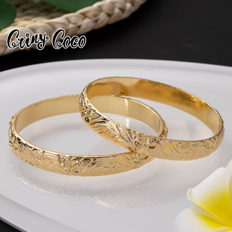 Cring Coco Hawaiian Gold Armreifen Armbänder für Frauen Trendy polynesische Perle Schildkröte Schmuck Liebhaber Armreif 2020 weiblich