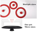 Sartén con tapa de 28-30-32cm, tapa de vidrio multifuncional, tapas para sartenes Wok, tapas para sartenes redondas de vidrio, tapas para sartenes de vidrio de silicona