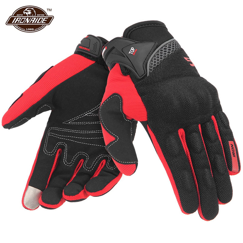 Motorcycle Gloves Men Racing Gant Moto Motorbike Motocross Riding Gloves Motorcycle Breathable Summer Full Finger Guantes