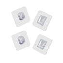 Double-sided Self Adhesive Wall Hooks for Kitchen Bathroom Socket Holder Wall Mounted Rack Organizer Storage Holder Tools