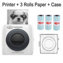 PAPERANG P2 Mini impresora de fotos portátil Bluetooth bolsillo HD impresora de etiquetas térmicas para teléfono móvil teléfono Android iOS