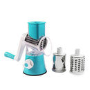Vegetable Mandoline Slicer Multipurpose Fruit Vegetable Cutter Potato Cheese Shredder Rotary Drum Grater Chopper Kitchen Gadgets