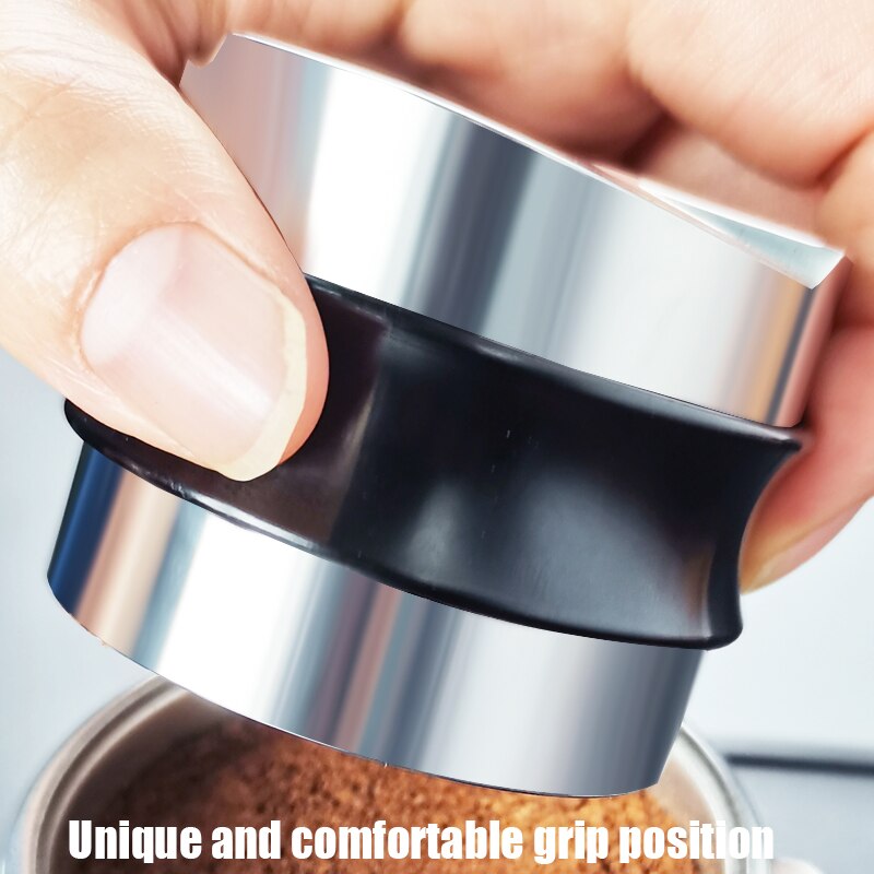 51mm 53mm 58mm 3 Angle Flat Base Coffee Tamper for Espresso Coffee Machines Press Coffee Grinder Cafe Powder Hammer