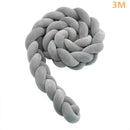 1M/2M/3M/4M Baby Knot Bumper in the Bed Newborn Pillow Cushion Cot Bumper Crib Bumper Tour De Lit Bebe Tresse