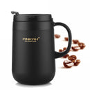 Pinkah 340 y 460ML 304 termos de acero inoxidable taza de oficina con asa con tapa taza de té aislada termo taza termos de oficina