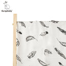 Kangobaby #My Soft Life# Pure And Fresh Bamboo Cotton Newborn Muslin Swaddle Blanket Baby Bath Towel Infant Quilt Stroller Cover