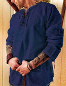 Halloween Knight Cosplay Medieval Renaissance Costume Robe Viking Men Long Sleeve Tops Costume Medieval Clothing Plus XXXXXl