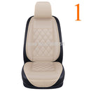 Waterproof Leather Car Seat Cover Protector Mat Universal Front Backret Breathable Car Van Auto Seat Cushion Protector Pad