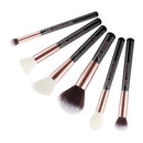 Jessup Makeup Brushes Kit 6-25pcs Black/Rose Gold Powder Foundation Eyeshadow Line Highlighter Concealer Blender Cosmetic Set