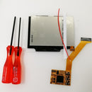 For GBA SP LCD Screen  for Nintend Gameboy advance  GBA SP IPS LCD Backlight Screen High Brightness Laminated Display LCD Set