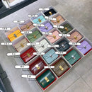 Classic Crossbody Bag Genuine Leather Box Tofu Shoulder Bag for Women 2021 Adjustable Luxury Design Flap Crossbody Bag with Lock