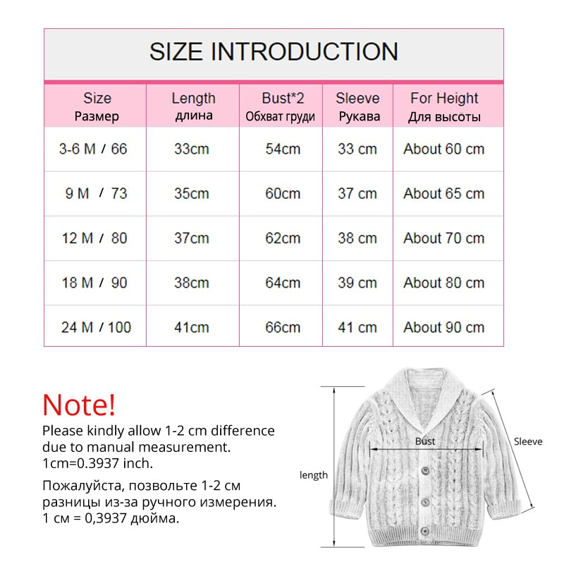 IYEAL Boys Cardigan Sweater Fashion Children Coat Casual Spring Baby School Outfits Kids Sweater Infant Clothes Outerwear 0-24M