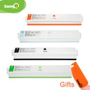 saengQ Electric Vacuum Sealer Packaging Machine For Home Kitchen Including 15pcs Food Saver Bags Commercial Vacuum Food Sealing