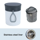 430ml Thermos Insulation Lunch Box 304 Stainless Steel Inner Bento Box Portable Outdoor Food Container for Office School