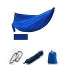 Camping/garden Hammock with Mosquito Net Outdoor Furniture 1-2 Person Portable Hanging Bed Strength Parachute Fabric Sleep Swing
