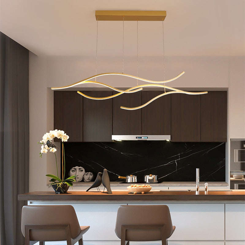 Kreativer moderner LED-Kronleuchter für Wohnzimmer Küche Esszimmer Bar Hängelampe LED-Kronleuchter Home Lustres 90-260V