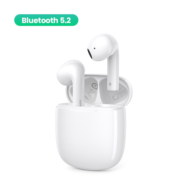 【NEW】UGREEN HiTune H3 TWS Bluetooth 5.2 Earphones Wireless Headphones 70ms Low Latency Gaming Earbuds 2 Mics 25H Playtime