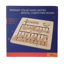 Pädagogisches Holz-Mathe-Spielzeug für Kinder aus Holz Montessori-Materialien Lernzahlen passendes Spiel Mathematik Montessori-Spielzeug