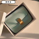 Classic Crossbody Bag Genuine Leather Box Tofu Shoulder Bag for Women 2021 Adjustable Luxury Design Flap Crossbody Bag with Lock