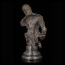 ArtsHom AH-056 Bronze Music Statue Sculpture Home Accessories Man Paly Saxophone Statue Sculpture Home Decorative Sculpture