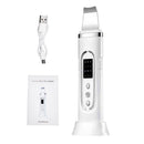 Ultrasonic Skin Scrubber Electric Facial Cleansing Pore Deep Cleaner Acne Blackhead Remover Peeling Shovel Device Beauty Machine