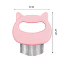 Pet Dog Cat Combs Hair Remover Brush Pet Grooming Tools Dog Massage Comb Brush Cute Handle Remove Loose Hairs Pet Cat Supplies
