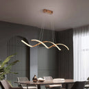 Nordische Lampe Moderne LED-Pendelleuchten für Esszimmer, Wohnzimmer, Shop, LED-Hängeleuchte, verchromt/vergoldet