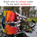2019 Brand New Polarized Cycling Glasses Mountain Bike Cycling Goggles Outdoor Sports Cycling Eyewear Sunglasses UV400 4 Lens