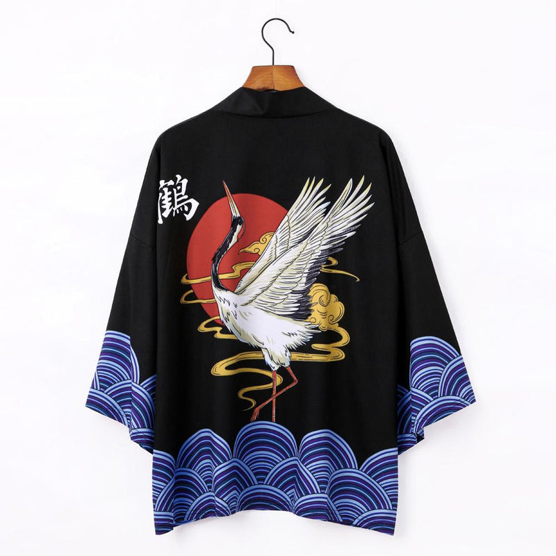 Japanese Kimono Cardigan Men Summer New Haori Samurai Kimonos Karate Streetwear Shirt Kimono Japones Mens Haori Yukata