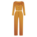 Ribbed 2 Two Piece Set Women&