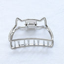 Vintage Metal Hair Claw Cat Ears Hair Clip Hairpin Barrette Retro Vintage Women Girls Hair Styling Tools Hair Accessories Hot