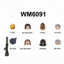 Mandalorians Baby Yoda Ahsoka Building Blocks Star Stormtroopers Luke Skywalker Boba Fett Obi-wan Wars Action Figure Toy