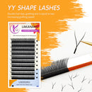 LAKANAKU YY Shape Volume Lashes Y Eyelash Extensions Cilia and Brazilian Volume Cashmere Mink Eyelash Extensions Cilios YY