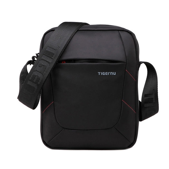 Marca Tigernu, bolso de hombro para hombre, bolso de mensajero para hombre, bolsos negros de 10 pulgadas para hombre, bolsos cruzados, bolso pequeño, bolso informal de negocios