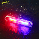 Bicycle waterproof taillight riding taillight LED USB rechargeable mountain bike bicycle light taillight helmet light multi-mode