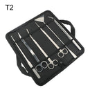 Aquarium Tools Set Plants Tweezers and Scissors Grass Stainless Steel Cleaning Tools Plants Fish Tank Accessories 4 5 6pcs/set